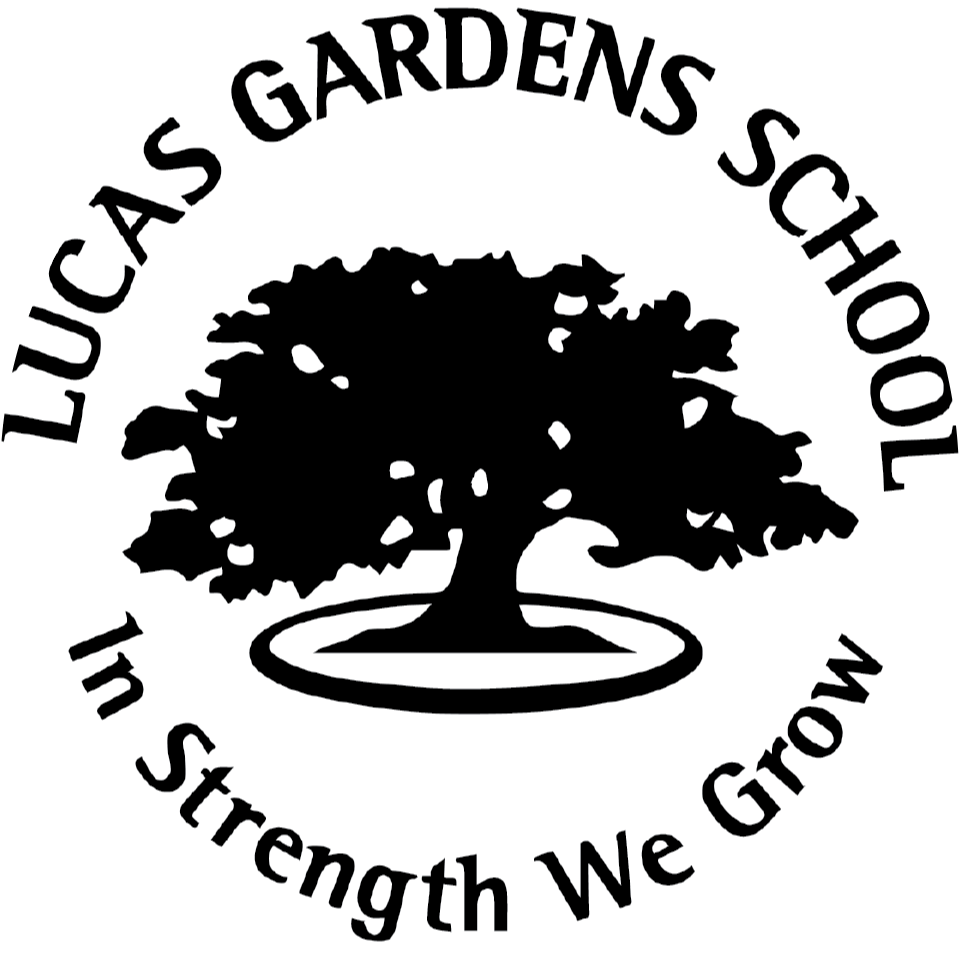 Lucas Gardens School logo