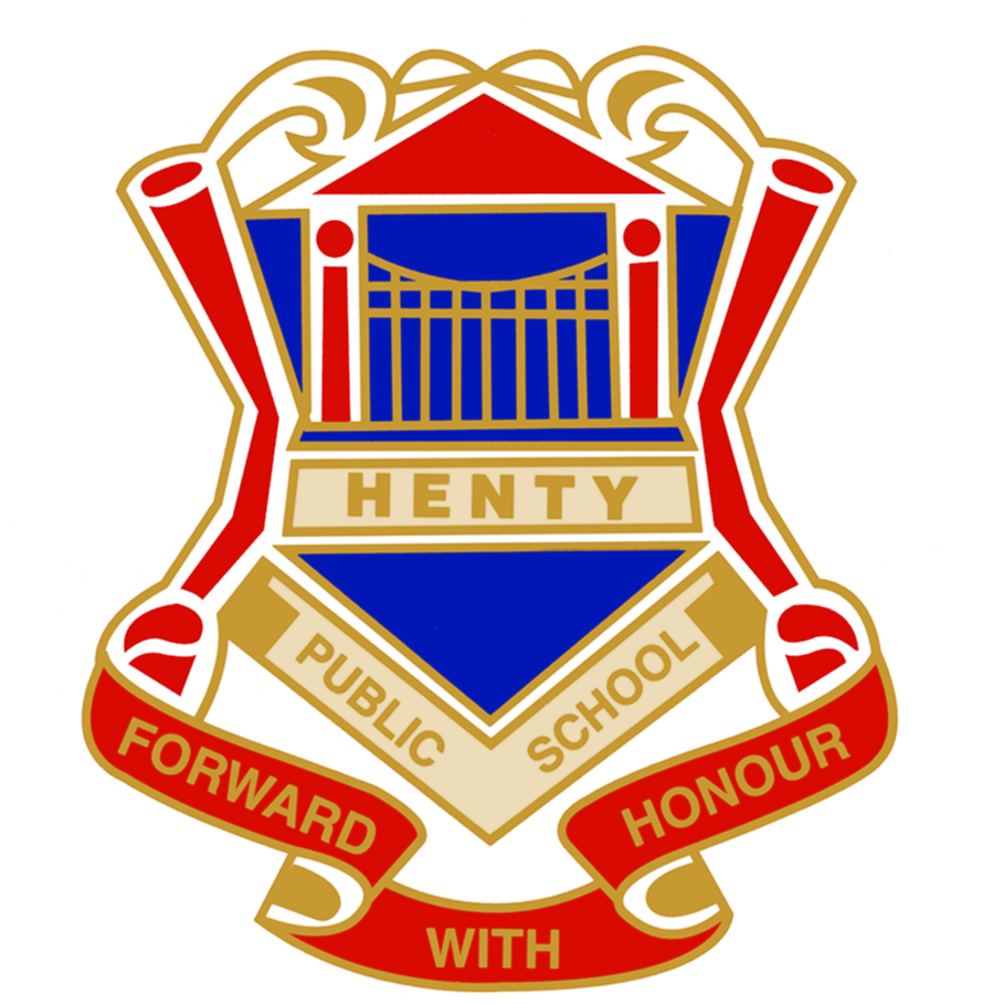 Henty Public School logo